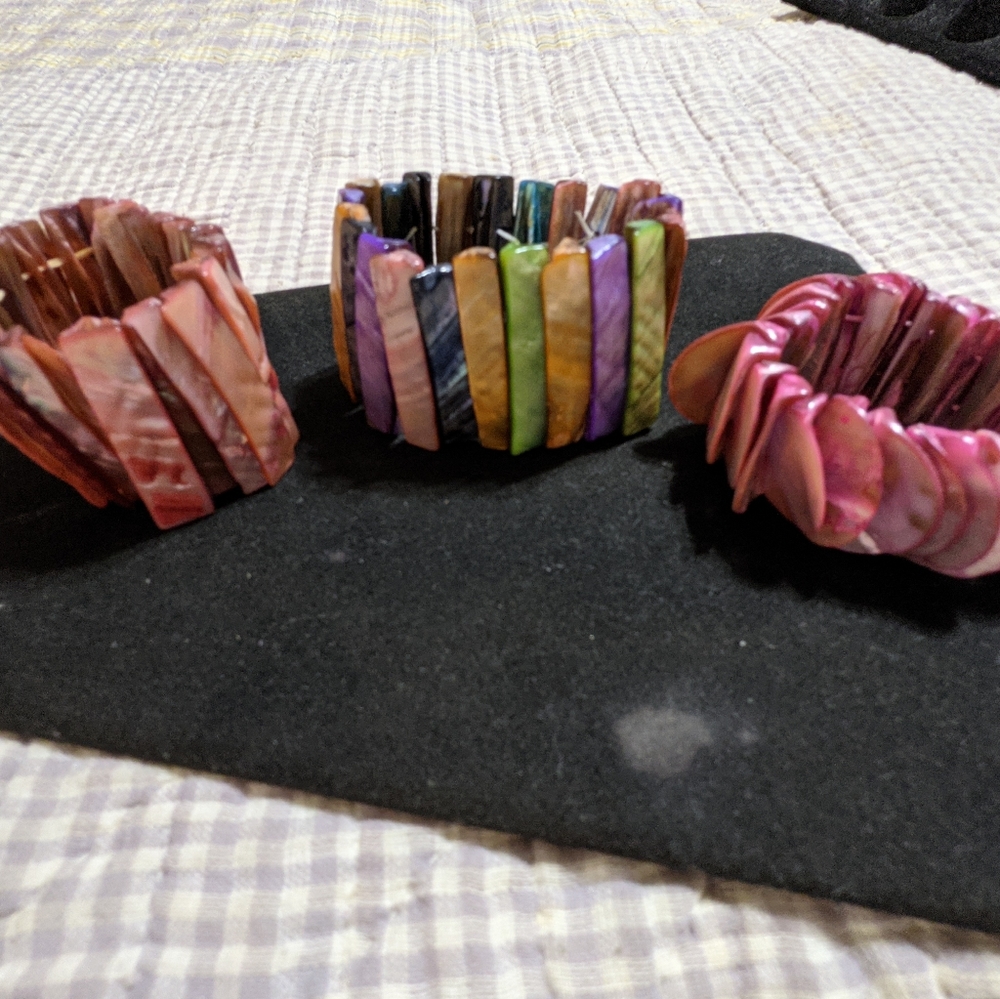 Shell coral bracelets 4 - Picture 3 of 9